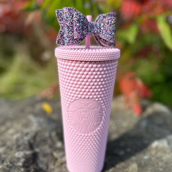 BNWT TAIWAN PINK MATTE STUDDED - Picture 3 of 3